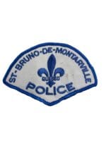 Canadian Quebec St-Bruno-De-Montarville Police Patch
