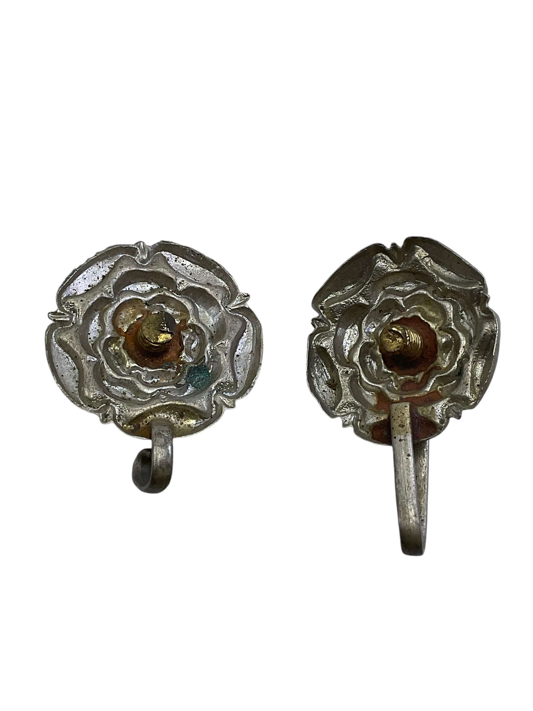 British Victorian Volunteer Home Service Rosettes Pair British Victorian Volunteer Home Service Rosettes Pair