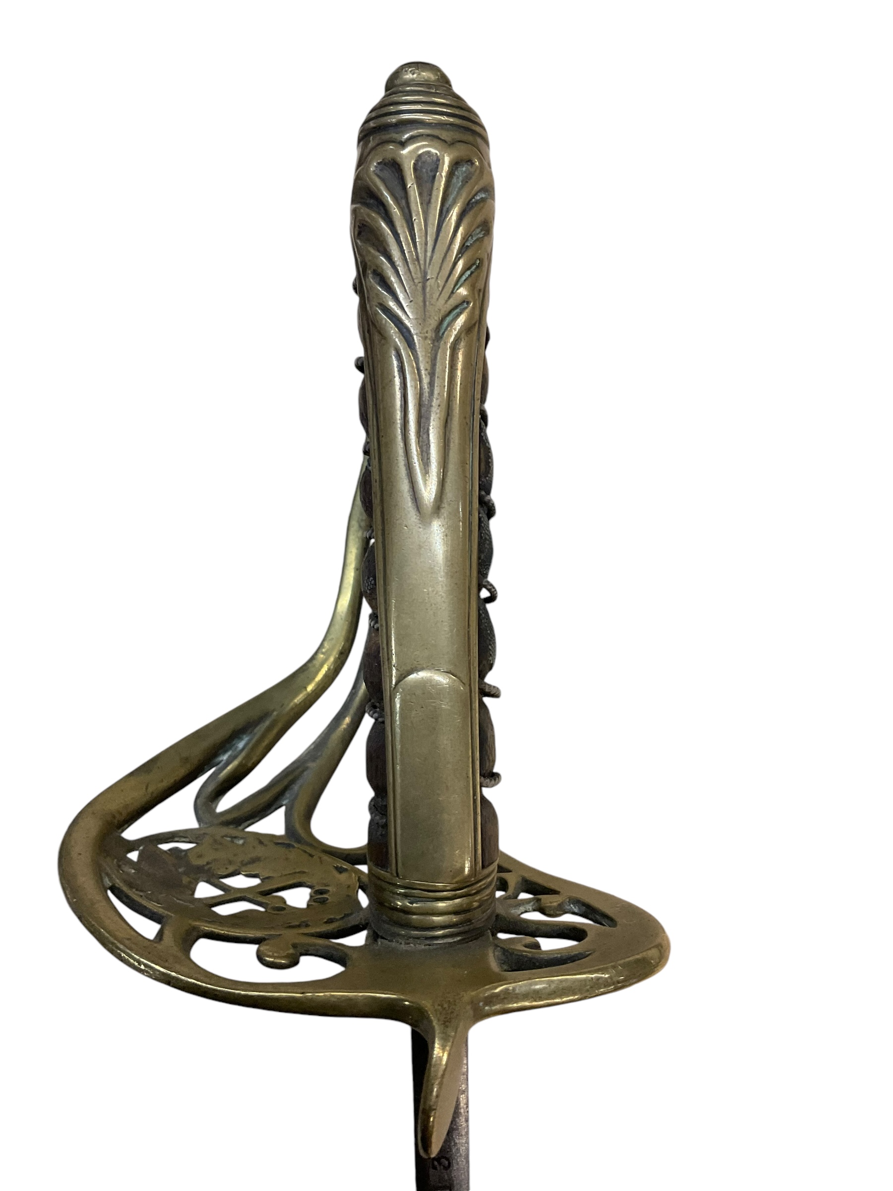 British Victorian Named Royal Artillery Generals Sword Wilkinson with Scabbard British Victorian Named Royal Artillery Generals Sword Wilkinson with Scabbard