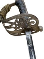 British Scots Guards Pique Levee Officers Named Sword Wilkinson with Battle Honours British Scots Guards Pique Levee Officers Named Sword Wilkinson with Battle Honours