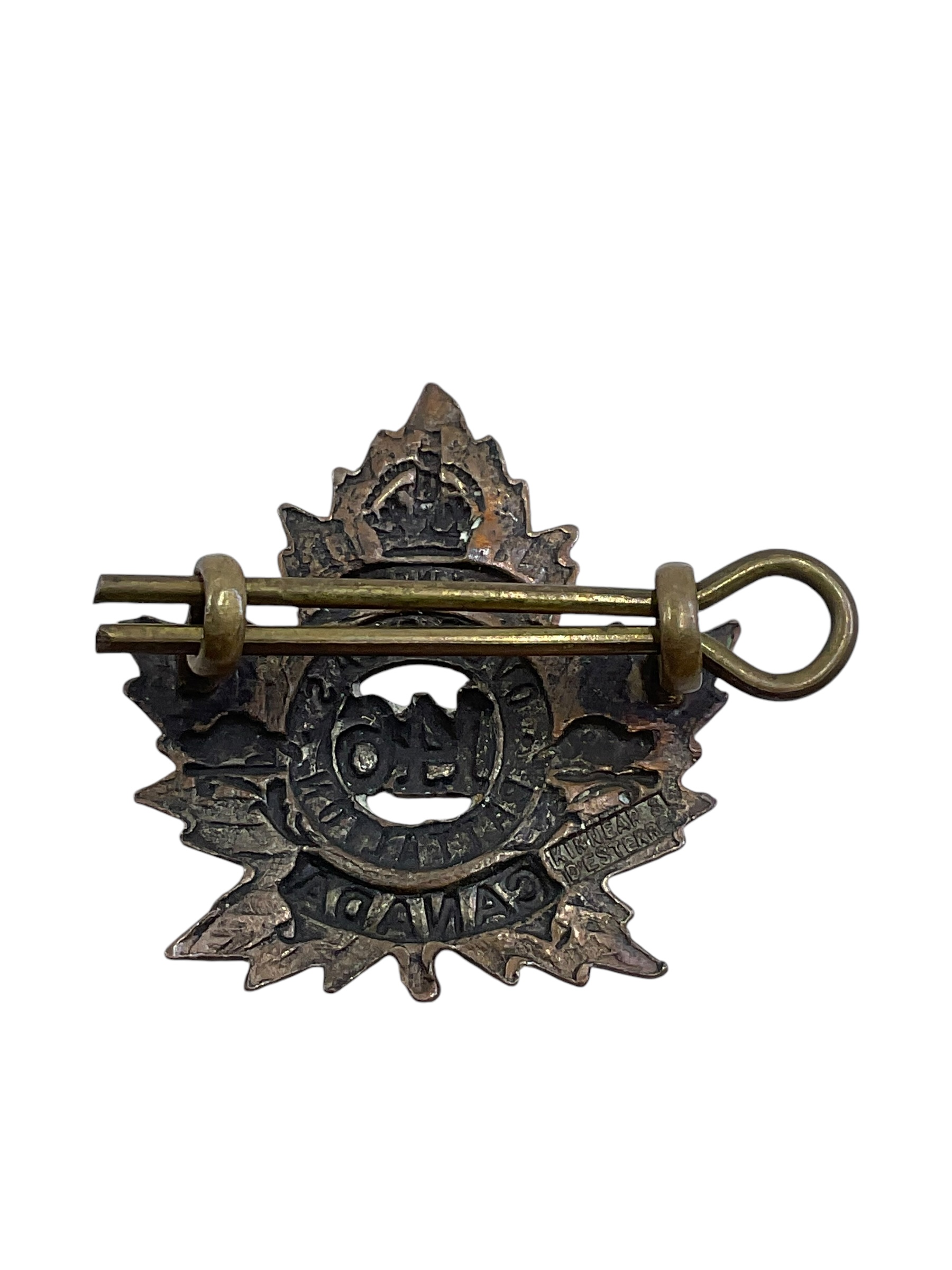 WW1 Canadian CEF 146th Battalion Collar Badge Insignia Single WW1 Canadian CEF 146th Battalion Collar Badge Insignia Single