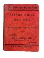 Victorian British Attack Drill Made Easy 1893 Soldiers Manual Reference Book