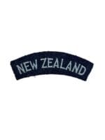 WW2 New Zealand Air Force RNZAF Nationality Title Insignia Single