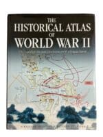 US British German Canadian Historical Atlas Of WW2 Reference Book