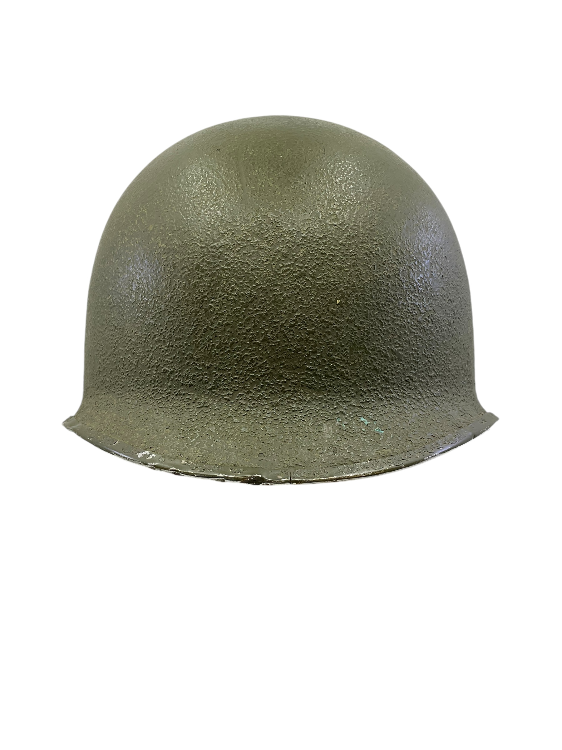 WW2 Korean War US Steel Helmet Front Seam Swivel Bale Westinghouse Liner WW2 Korean War US Steel Helmet Front Seam Swivel Bale Westinghouse Liner