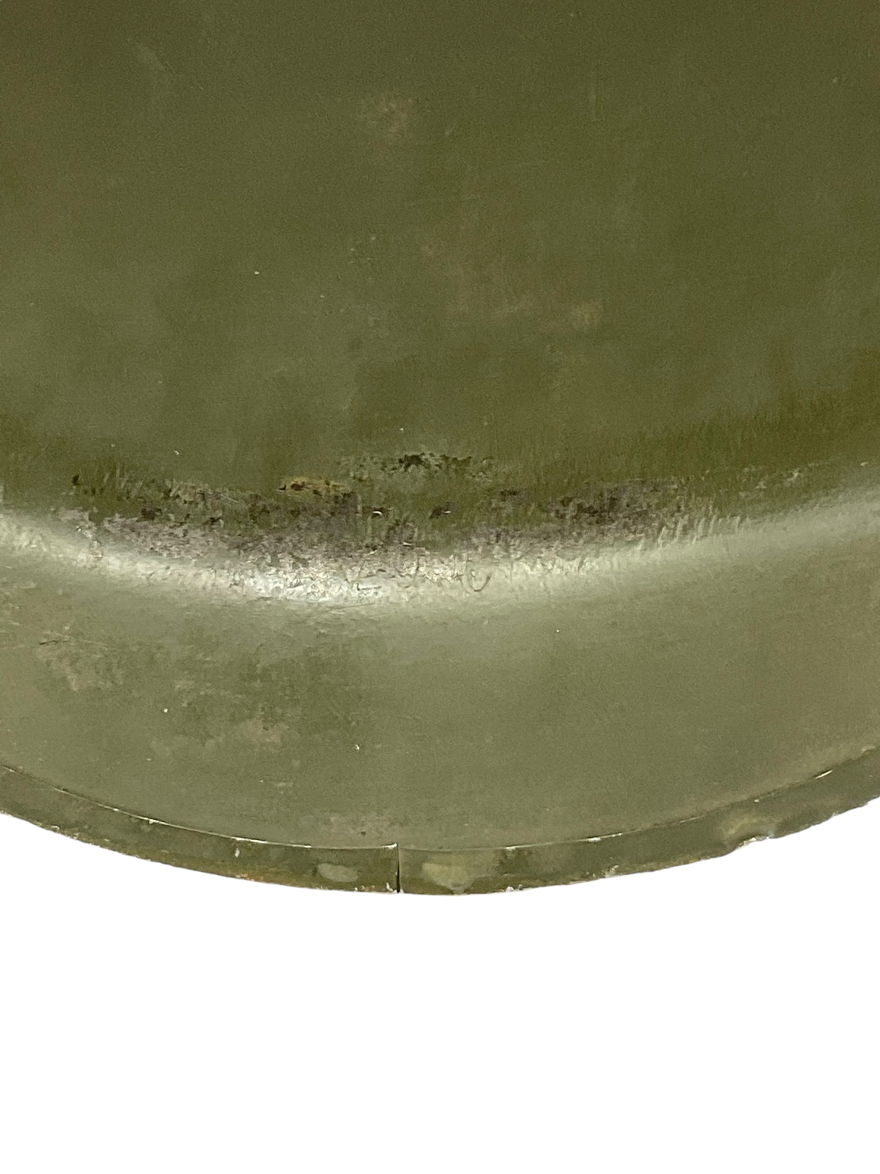 WW2 Korean War US Steel Helmet Front Seam Swivel Bale Westinghouse Liner WW2 Korean War US Steel Helmet Front Seam Swivel Bale Westinghouse Liner