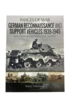 WW2 German Recon & Support Vehicles 39-45 Pen & Sword Book