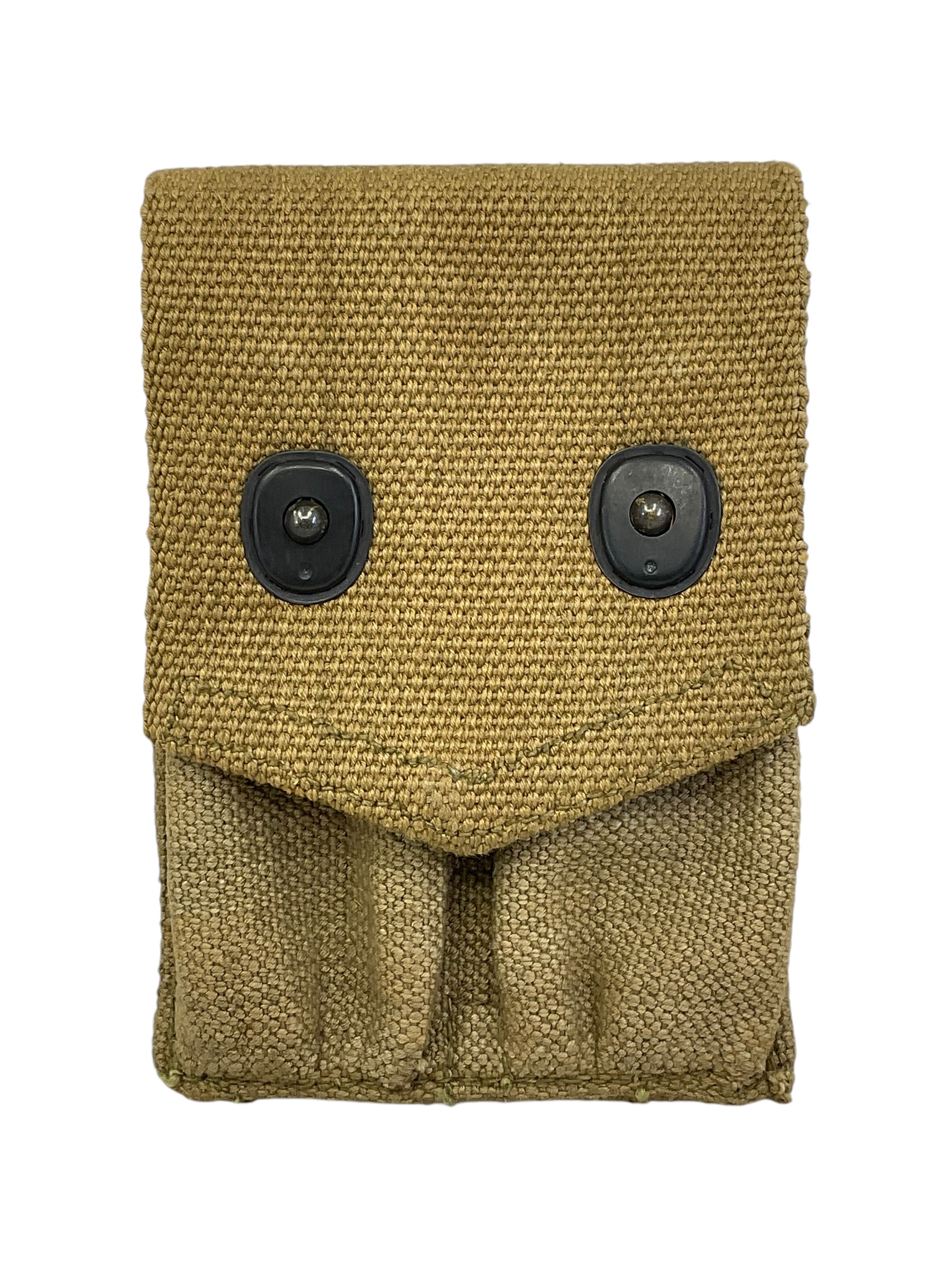 WW1 US AEF M1911 Pistol Magazine Pouch Marked Russell 1918 WW1 US AEF M1911 Pistol Magazine Pouch Marked Russell 1918