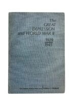 WW2 US British The Great Depression and World War 2 Hardcover Reference Book
