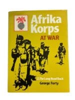 WW2 German Afrika Korps at War 2. The Long Road Back Used Hardcover Reference Book WW2 German Afrika Korps at War 2. The Long Road Back Used Hardcover Reference Book