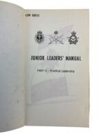 Canadian Forces Junior Leaders Manual Part 2 Practical Leadership Used Softcover Reference Book Canadian Forces Junior Leaders Manual Part 2 Practical Leadership Used Softcover Reference Book