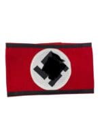 WW2 German Allgemeine SS Wool Armband With Multi Piece Rayon Construction - RZM SS Tag - MINT