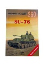WW2 Russian Soviet SP Tank Power Number 260 SU76 Reference Book