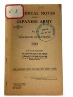 WW2 Canadian Periodical Notes on Japanese Army #3 Combined Operations Manual WW2 Canadian Periodical Notes on Japanese Army #3 Combined Operations Manual