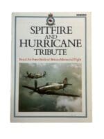 WW2 British RAF Spitfire and Hurricane Tribute Battle of Britain Reference Book