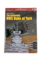 WW2 British The Battleship HMS Duke of York Kagero Model Reference Book