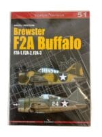 WW2 US USAAF Brewster F2A Buffalo Topdrawings 51 Reference Book