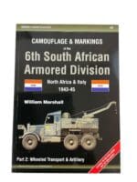 WW2 Camouflage And Markings 6th South African Armored Division p 2 Book