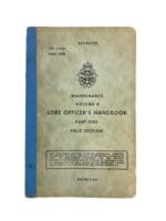 Canadian Forces Maintenance Vol 8 Lore Officer's Handbook Part 1 Field Section Softcover Reference Book Canadian Forces Maintenance Vol 8 Lore Officer's Handbook Part 1 Field Section Softcover Reference Book