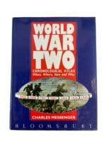 WW2 Chronological Atlas When Where How and Why Hardcover Reference Book