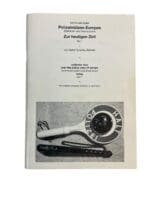 European Police Hats GERMAN/ENGLISH Used Softcover Reference Book European Police Hats GERMAN/ENGLISH Used Softcover Reference Book