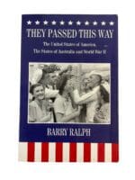 WW2 US USN Navy They Passed This Way Reference Book