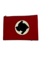 WW2 German NSDAP Political Leader Wool Armband Multi Piece Rayon - RZM Tag 2