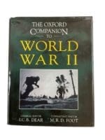 WW2 German British US French World Oxford Companion To WW2 Reference Book WW2 German British US French World Oxford Companion To WW2 Reference Book