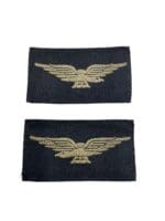 WW2 British RAF Canadian RCAF Sleeve Eagles Insignia Pair