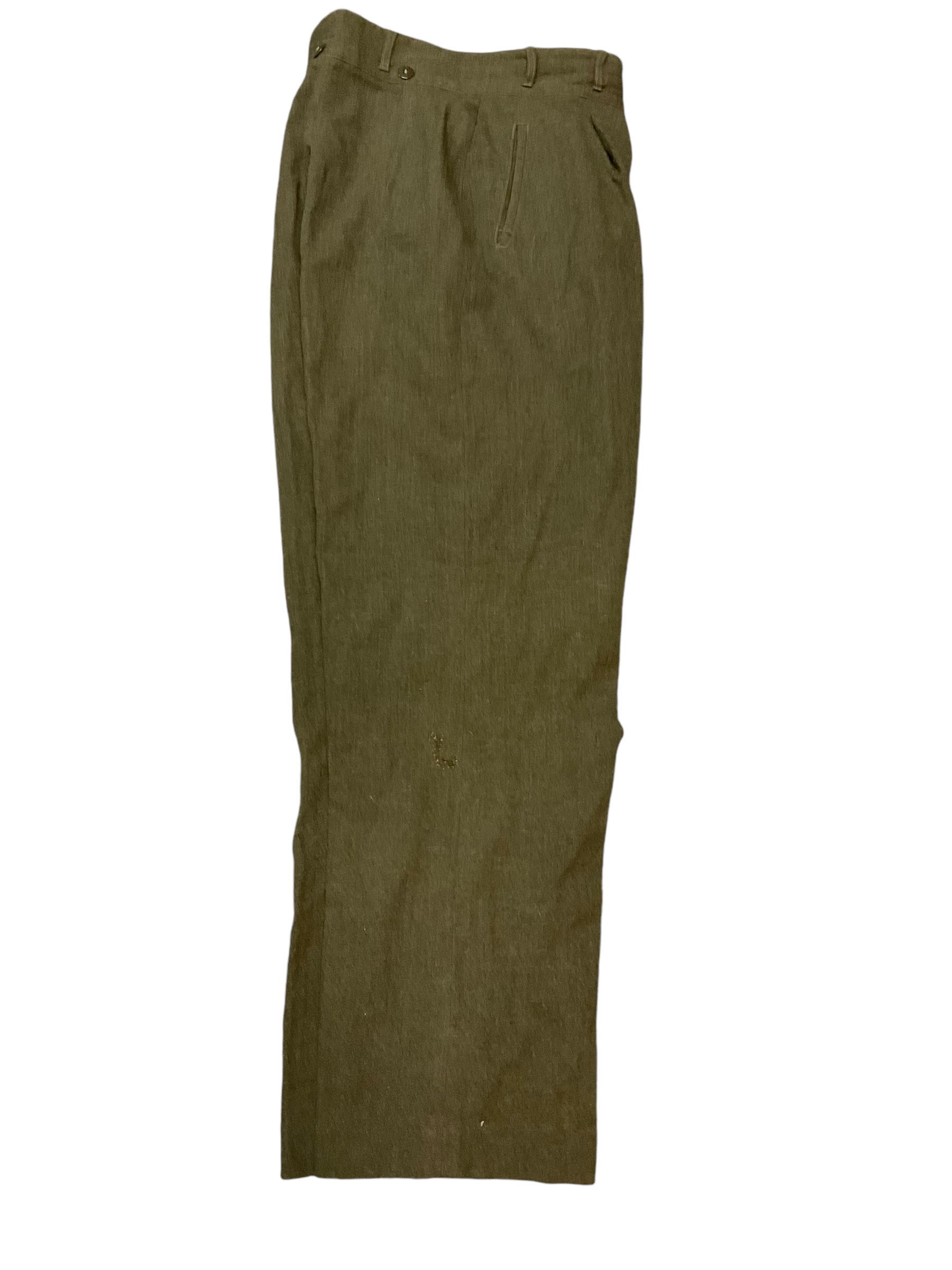 Canadian Women's Army Corps CWAC Slacks Trousers Size 14 Dated 1955 Canadian Women's Army Corps CWAC Slacks Trousers Size 14 Dated 1955