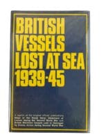 WW2 British RN British Vessels Lost At Sea 1939-45 Reference Book