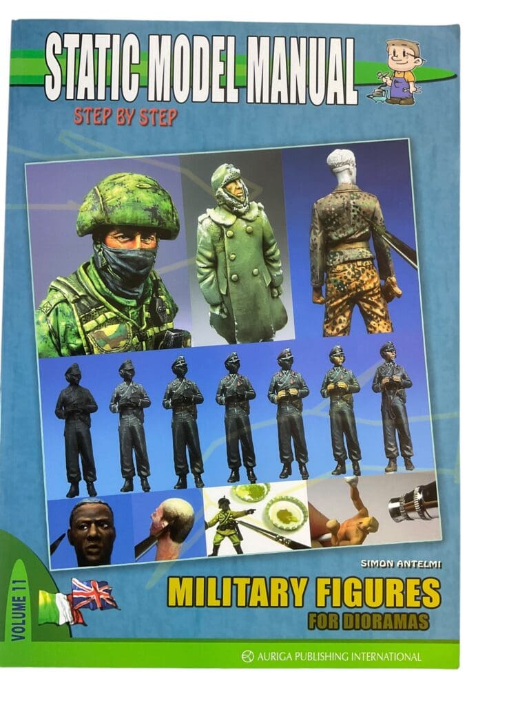 WW2 German Static Model Manual Military Figures for Dioramas 11 ...