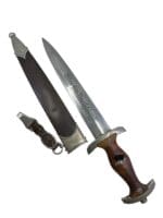 WW2 German SA Brown Shirts Ground Rohm Dagger with Hanger Maker EP & S
