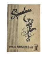 WW2 Canadian Signalman Magazine No 11 Vol 1 October 1943 Reference Book