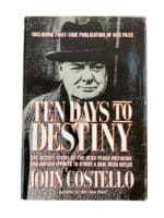 WW2 British Ten Days To Destiny Reference Book