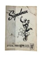 WW2 Canadian Signalman Magazine No 12 Vol 1 November 1943 Reference Book