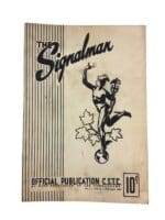 WW2 Canadian Signalman Magazine No 3 Vol 2 February 1944 Reference Book