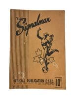 WW2 Canadian Signalman Magazine No 4 Vol 2 March 1944 Reference Book