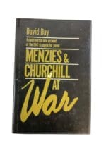 WW2 British Menzies and Churchill at War David Day Hardcover Reference Book WW2 British Menzies and Churchill at War David Day Hardcover Reference Book