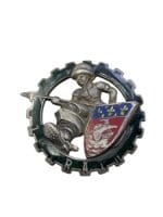 French Army 1st Train Regiment Pocket Badge