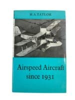 Pre WW2 British RAF RCAF Airspeed Aircraft Since 1931 Putnam Reference Book