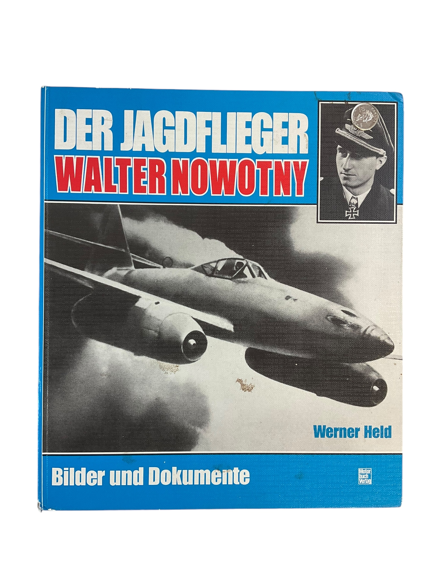 WW2 German Der Jagdflieger Walter Nowotny GERMAN TEXT Hardcover Reference Book WW2 German Der Jagdflieger Walter Nowotny GERMAN TEXT Hardcover Reference Book