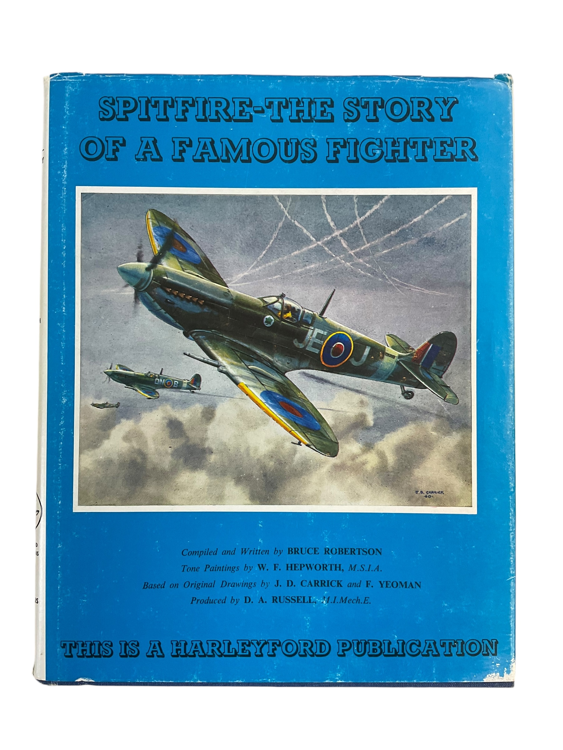 WW2 British RAF Spitfire The Story of a Famous Fighter Harleyford Reference Book WW2 British RAF Spitfire The Story of a Famous Fighter Harleyford Reference Book