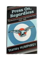 WW2 British RAF Press On Regardless 1934 - 1946  Reference Book