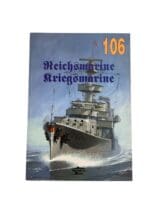 WW2 German Reichsmarine Kriegsmarine Vol 106 Polish Language Reference Book