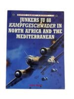 WW2 German Luftwaffe Ju88 North Africa Mediterranean Osprey Reference Book