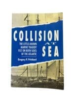 WW2 Canadian British Navy Collision At Sea Flora Alberta Fanad Head Book