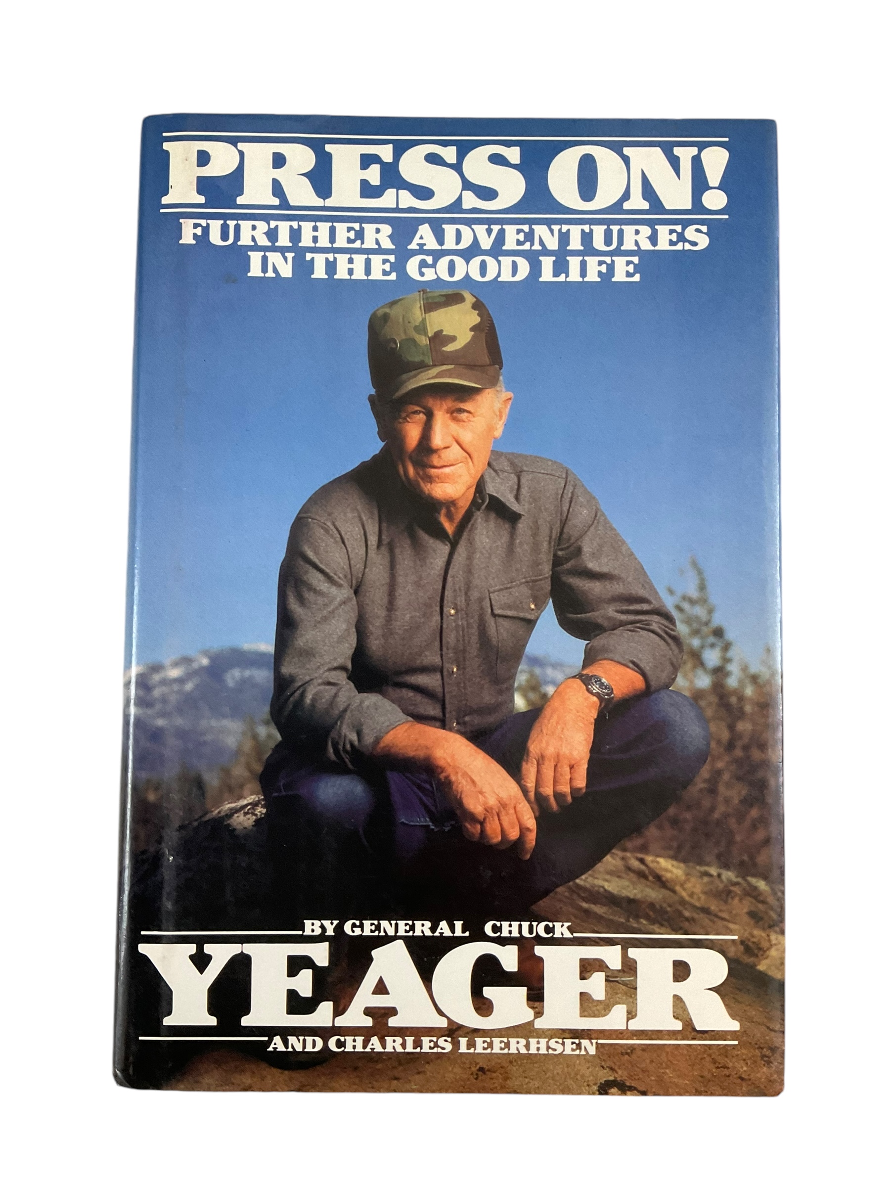 WW2 US Press On! Adventures Good Life American Chuck Yeager Reference Book WW2 US Press On! Adventures Good Life American Chuck Yeager Reference Book
