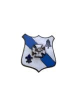 WW2 US Army 10th Infantry Regiment DUI Distinctive Uniform Insignia Collar