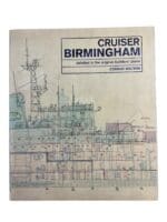 WW2 British Royal Navy Cruiser Birmingham Builders' Plans Hardcover Reference Book